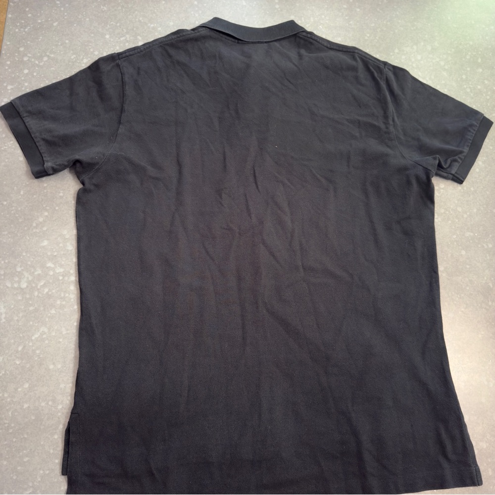 Polo Ralph Lauren Classic Black Short Sleeve Polo Shirt - Size L - Picture 2 of 6